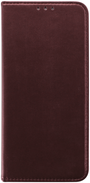 Motorola Moto G23 oldalra nyíló flipes bőrtok asztali tartó funkciós bordó