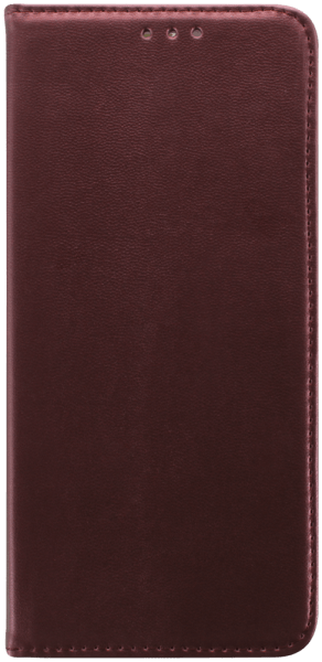 Motorola Moto E13 oldalra nyíló flipes bőrtok asztali tartó funkciós bordó