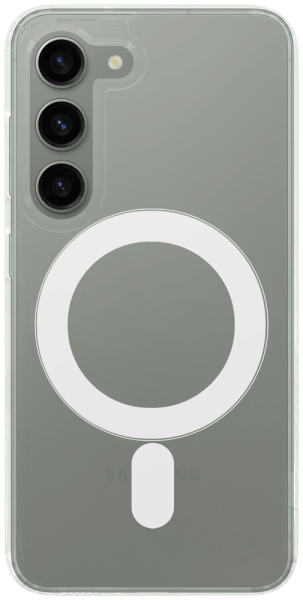 Samsung Galaxy S23 (SM-S911B) kemény hátlap gyári MagSafe átlátszó