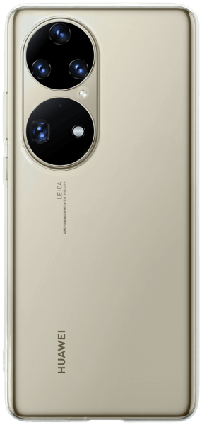 Huawei P50 Pro szilikon tok kameravédővel átlátszó