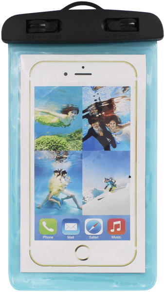 Apple iPhone 6S vízálló tok univerzális kék