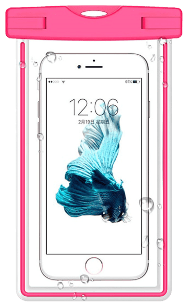 Samsung Galaxy S6 (G920) vízálló tok Devia Ranger univerzális rózsaszín