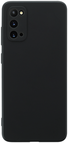 Samsung Galaxy S20 (SM-G980F) szilikon tok kameravédővel matt fekete