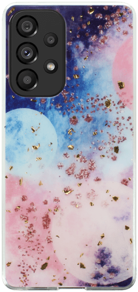 Samsung Galaxy A53 5G (SM-A5360) kemény hátlap Gold Glam Galactic