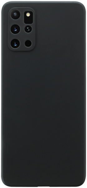 Samsung Galaxy S20 Plus 5G (SM-G986F) szilikon tok kameravédővel matt fekete