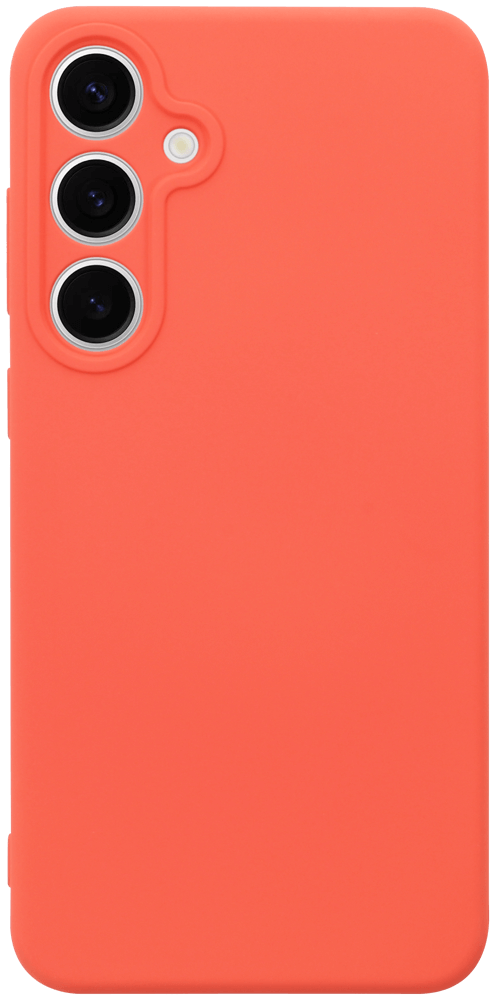 Samsung Galaxy S24 Plus (SM-S926B) szilikon tok kameravédővel matt barackszínű