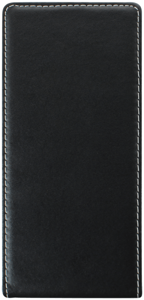 Samsung Galaxy S24 Ultra (SM-S928B) lenyíló flipes bőrtok fekete