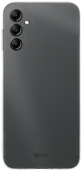 Samsung Galaxy A14 (SM-A145R) szilikon tok gyári ROAR kameravédővel átlátszó