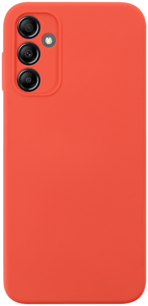 Samsung Galaxy A14 5G (SM-A146P) szilikon tok kameravédővel matt barackszínű