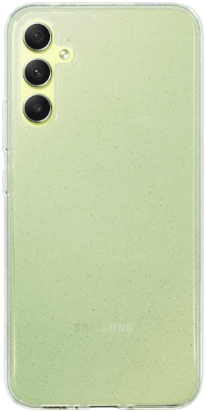 Samsung Galaxy A34 (SM-A346B) szilikon tok csillogó átlátszó