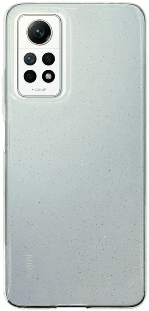 Xiaomi Redmi Note 12 Pro 4G szilikon tok csillogó átlátszó