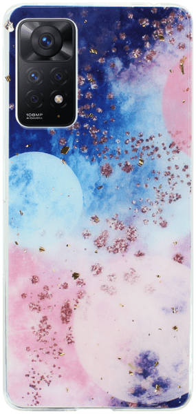 Xiaomi Redmi Note 11 Pro kemény hátlap Gold Glam Galactic