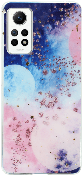 Xiaomi Redmi Note 12 Pro 4G kemény hátlap Gold Glam Galactic