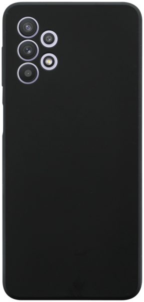 Samsung Galaxy A32 5G (SM-A326) szilikon tok kameravédővel matt fekete
