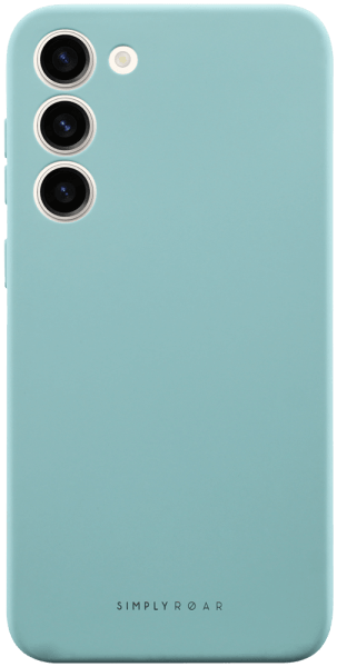 Samsung Galaxy S23 Plus (SM-S916B) szilikon tok gyári ROAR kameravédővel babakék