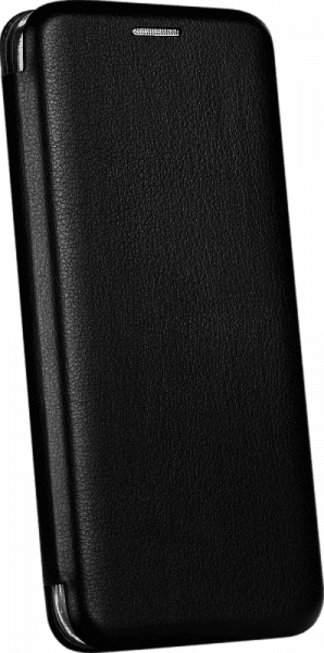 Apple iPhone 15 oldalra nyíló mágneses flipes bőrtok prémium minőség fekete