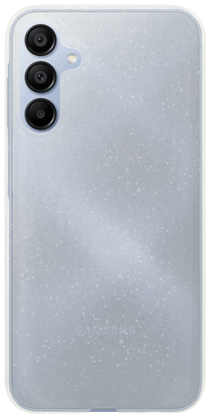 Samsung Galaxy A15 (SM-A155F) szilikon tok csillogó átlátszó