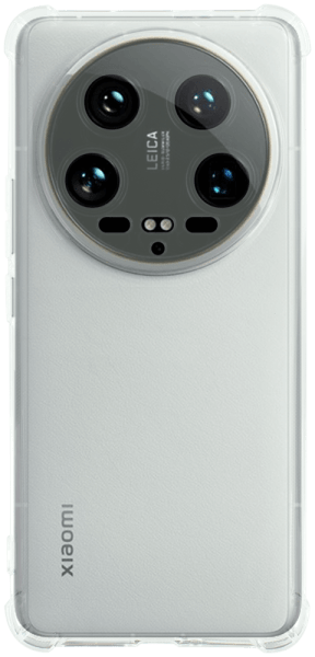 Xiaomi 14 Ultra szilikon tok közepesen ütésálló légpárnás sarok kameravédővel átlátszó