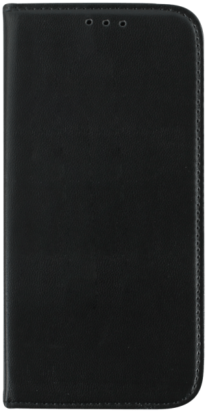 Apple iPhone 16 Pro oldalra nyíló flipes bőrtok asztali tartó funkciós fekete