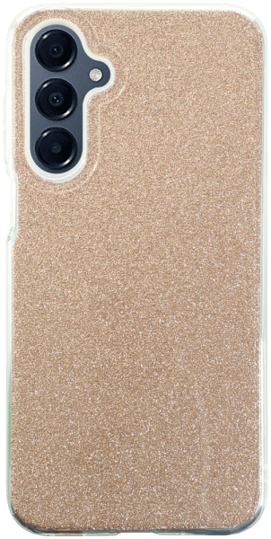 Samsung Galaxy A16 5G (SM-A166B/DS) szilikon tok csillogó hátlap arany