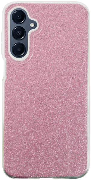 Samsung Galaxy A16 5G (SM-A166B/DS) szilikon tok csillogó hátlap rózsaszín