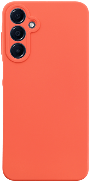 Samsung Galaxy A16 5G (SM-A166B/DS) szilikon tok kameravédővel matt barackszínű