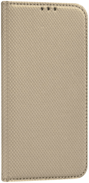 Motorola Moto G04 oldalra nyíló flipes bőrtok rombusz mintás arany