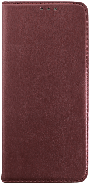 Motorola Moto G04 oldalra nyíló flipes bőrtok asztali tartó funkciós bordó