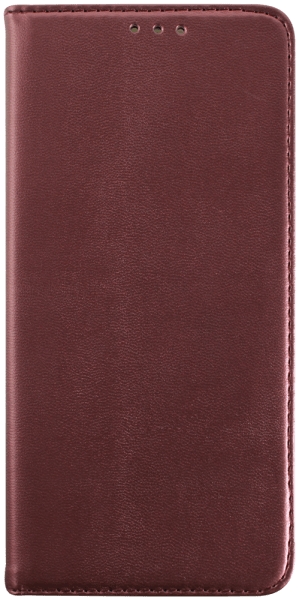 Motorola Moto G85 oldalra nyíló flipes bőrtok asztali tartó funkciós bordó