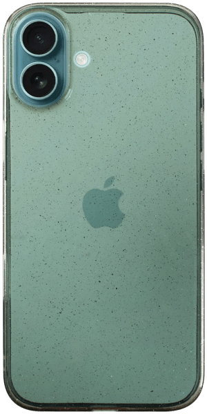 Apple iPhone 16 Plus szilikon tok csillogó füstszínű