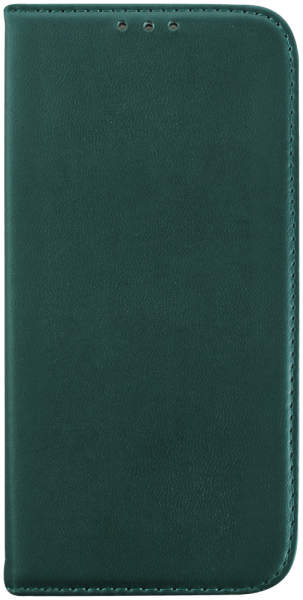 Apple iPhone 16 Pro oldalra nyíló flipes bőrtok asztali tartó funkciós sötétzöld
