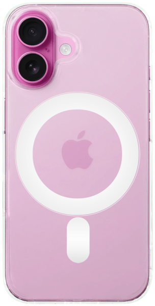 Apple iPhone 16 kemény hátlap gyári MagSafe átlátszó