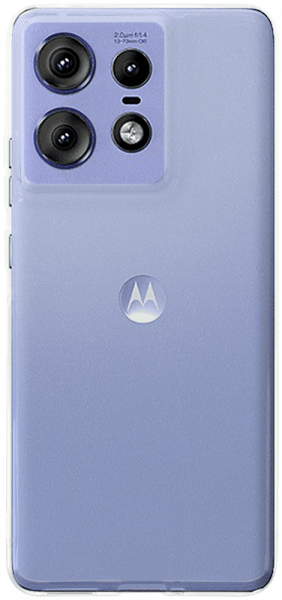 Motorola Edge 50 Pro szilikon tok közepesen ütésálló átlátszó