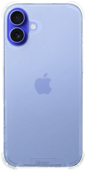 Apple iPhone 16 Plus kemény hátlap gyári ROAR légpárnás sarok átlátszó