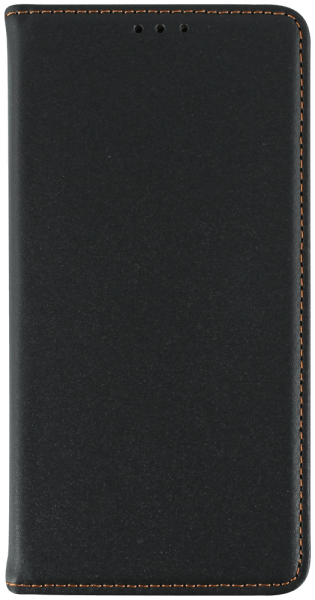 Samsung Galaxy S24 (SM-S921B) oldalra nyíló flipes bőrtok valódi bőr fekete
