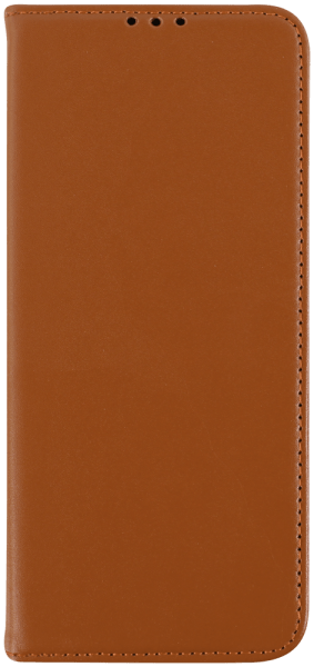 Xiaomi Redmi Note 13 4G oldalra nyíló flipes bőrtok valódi bőr barna