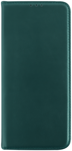 Xiaomi Redmi Note 13 4G oldalra nyíló flipes bőrtok asztali tartó funkciós sötétzöld