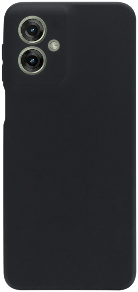 Motorola Moto G55 szilikon tok kameravédővel matt fekete
