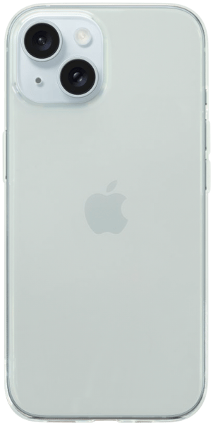 Apple iPhone 15 szilikon tok közepesen ütésálló átlátszó
