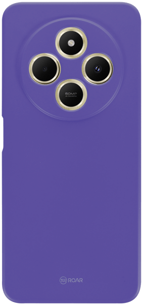 Xiaomi Redmi 14C szilikon tok gyári ROAR kameravédővel lila