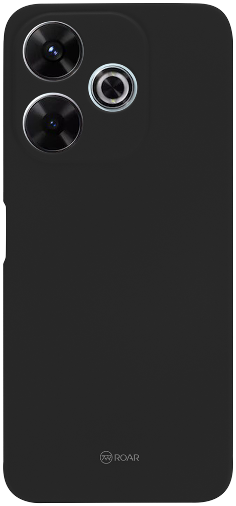 Xiaomi Redmi 13 4G szilikon tok gyári ROAR kameravédővel fekete
