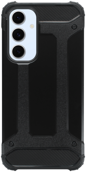 Samsung Galaxy S24 FE (SM-S721B/DS) ütésálló tok légpárnás sarkas, hibrid Forcell Armor fekete