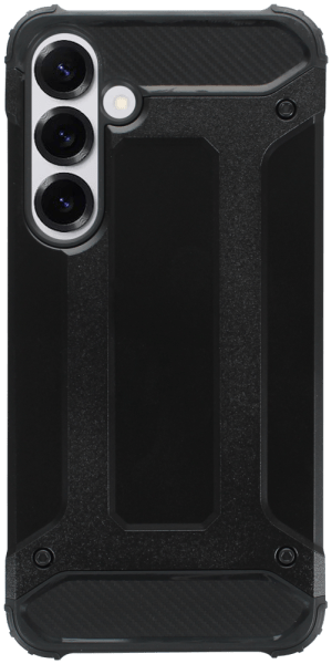Samsung Galaxy S25 Plus (SM-S936B) ütésálló tok légpárnás sarkas, hibrid Forcell Armor fekete