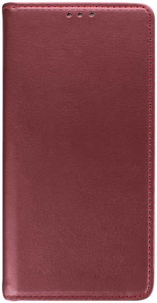 Samsung Galaxy S25 (SM-S931B) oldalra nyíló flipes bőrtok asztali tartó funkciós bordó