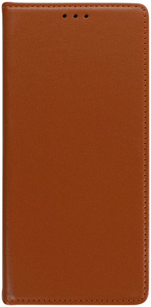 Samsung Galaxy S25 Ultra (SM-S938B) oldalra nyíló flipes bőrtok valódi bőr barna