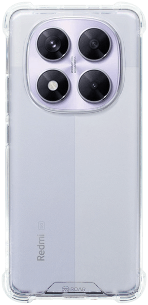 Xiaomi Redmi Note 14 Pro 5G kemény hátlap gyári ROAR légpárnás sarok átlátszó