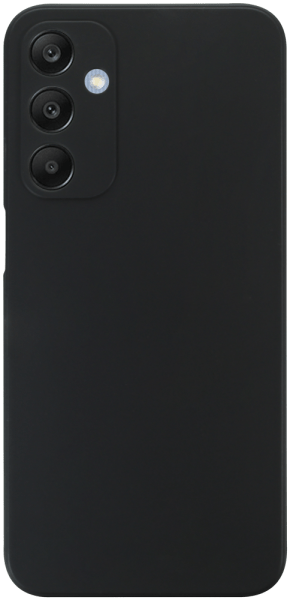 Samsung Galaxy A25 5G (SM-A256B) szilikon tok kameravédővel matt fekete