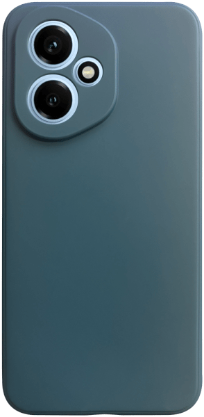 Honor 400 szilikon tok kameravédővel matt sötétkék