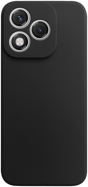 Honor 400 Lite szilikon tok kameravédővel matt fekete