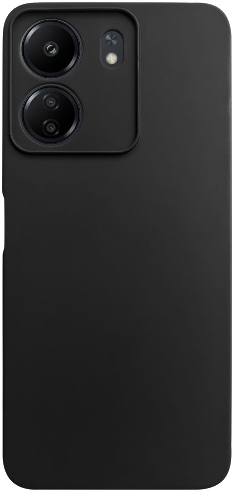 Xiaomi Redmi 13C szilikon tok kameravédővel matt fekete